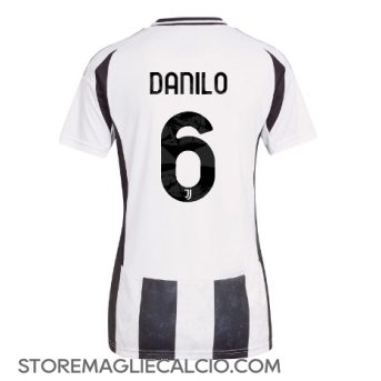 Juventus Danilo Luiz #6 Maglia Gara Casa Repliche 2024-25 Donna